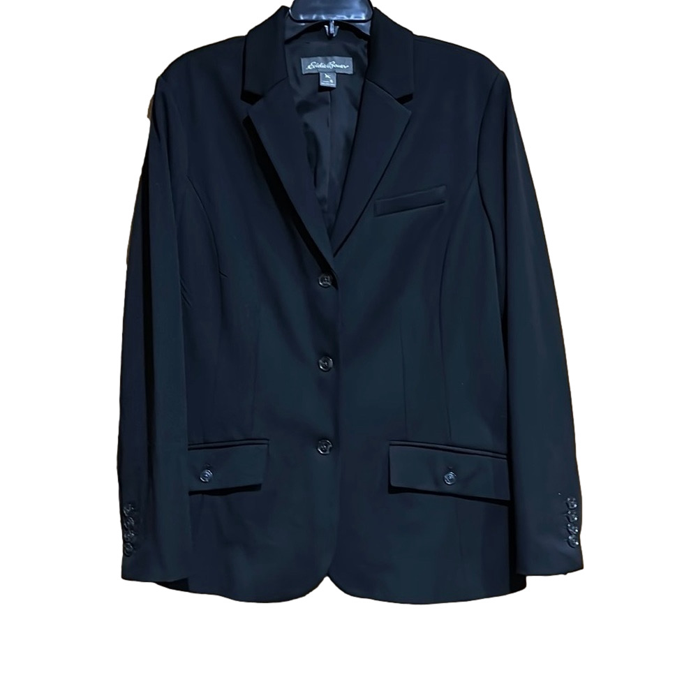 Eddie Bauer Plus Size Washable Stretch Classic Blazer Size 16 - NWOT